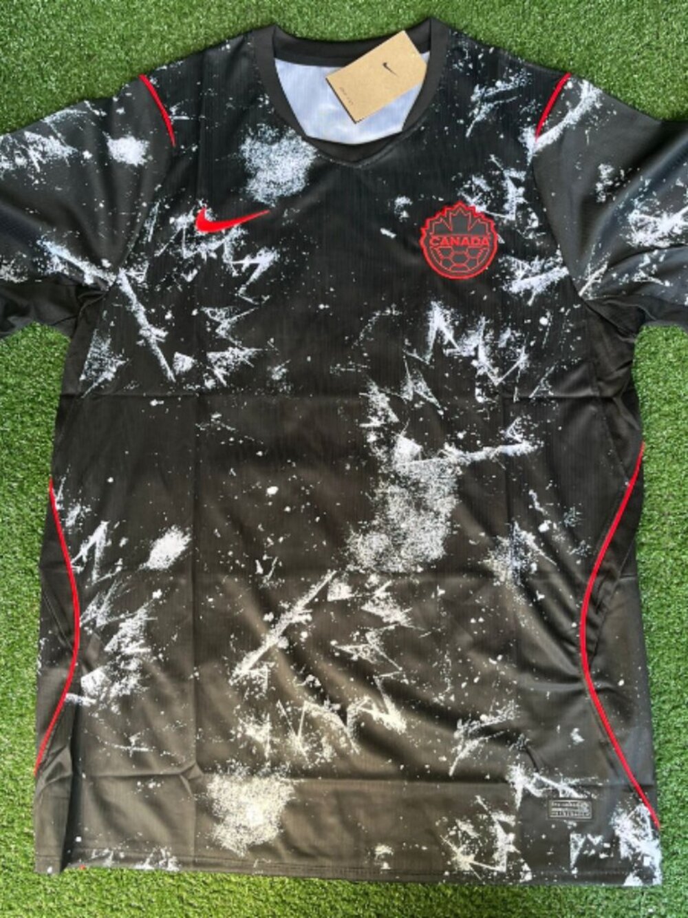 Canada Third Black Jersey - 2026 - Nike World Cup - Fan Shirt. New With Tags